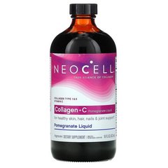 Рідкий колаген з вітаміном С та гранатом (Neocell, Collagen + C Pomegranate Liquid), 4 г, 473 мл