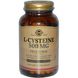 L–Цистеїн (Solgar, L-Cysteine), 500 мг, 90 вегетаріанських капсул