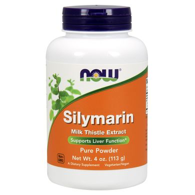 Силимарин, чистый порошок (Now Foods, Silymarin, Pure Powder), 113 г