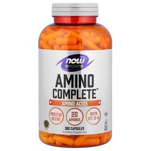 Аміно Комплекс (Now Foods, Amino Complete), 360 капсул