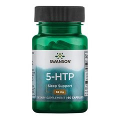 5-HTP (Swanson, 5-HTP), 50 мг, 60 капсул