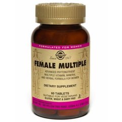 Вітаміни для жінок (Solgar, Female Multiple), 60 таблеток