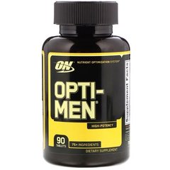 Вітамінний комплекс для чоловіків Opti-Men, Optimum Nutrition, 90 таблеток
