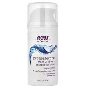 Прогестерон крем (Now Foods, Progesterone), 85 г
