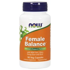 Женский баланс (Now Foods, Female Balance), 90 вегетарианских капсул