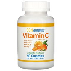 Вітамін С (California Gold Nutrition, Vitamin C Gummies), 90 жувальних цукерок