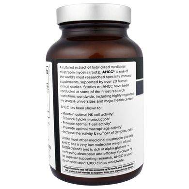 AHCC (Quality of Life Labs, Platinum AHCC, Immune Support) 750 мг, 60 капсул