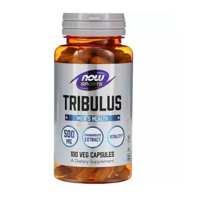 Трибулус (Now Foods, Tribulus), 500 мг, 100 вегетаріанських капсул