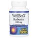 Берберин (Natural Factors, WellBetX Berberine), 500 мг, 60 вегетарианских капсул