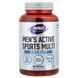 Мультикомплекс для чоловіків (Now Foods, Men's Active Sports Multi), 180 м'яких капсул