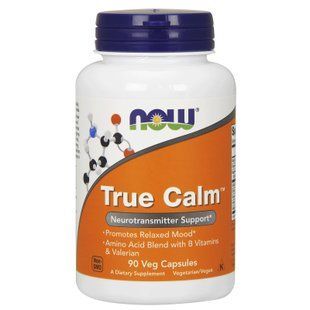 Тру Калм (Now&nbsp;Foods, True Calm), 90 вегетаріанських капсул