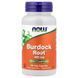 Корень лопуха (Now Foods, Burdock Root), 430 мг, 100 вегетарианских капсул