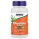 Родіола (Now Foods, Rhodiola), 500 мг, 60 вегетаріанських капсул