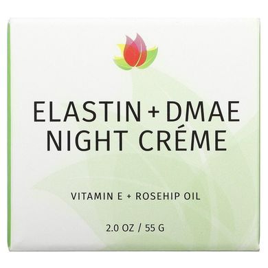 Ночной крем Эластин + ДМАЭ (Reviva Labs, Elastin + DMAE Night Crème), 55 г