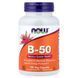 B-50 Комплекс (Now Foods, B-50), 100 вегетарианских капсул