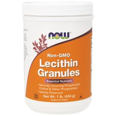 Лецитин в гранулах (Now Foods, Lecithin Granules), 454 гр