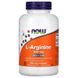 L-Аргінін (Now Foods, L-Arginine), 500 мг, 250 вегетаріанських капсул