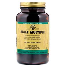 Вітаміни для чоловіків (Solgar, Male Multiple), 120 таблеток