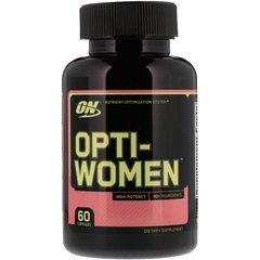 Вітамінний комплекс для жінок Opti-Women, Optimum Nutrition, 60 капсул