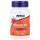 Вітамін D-3 (Now Foods, Vitamin D-3), 2000 МО, 120 м'яких капсул