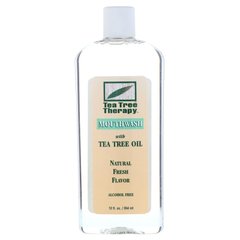 Ополіскувач ротової порожнини з маслом чайного дерева (Tea Tree Therapy, Tea Tree Oil Mouthwash), 354 мл