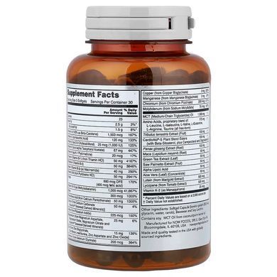 Мультивитамины для мужчин (NOW Foods, Sports, Men's Active Sports Multi), 90 мягких капсул.