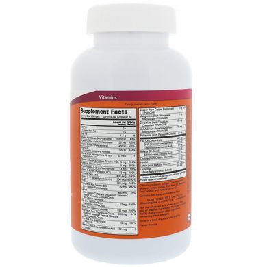 Пренатал + Омега-3 (Now Foods, Prenatal Gels + DHA), 180 мягких капсул