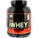 Сироватковий протеїн Gold Standard 100% Whey, Optimum Nutrition, подвійний шоколад, 2,27 кг