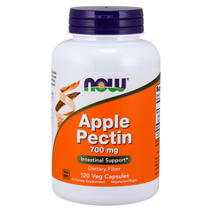 Яблучний пектин (Now Foods, Apple Pectin), 700 мг, 120 вегетаріанських капсул