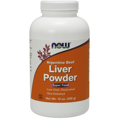 Печеночный порошок (Now Foods, Liver Powder), 340 г
