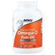 Омега-3 (Now Foods, Omega-3), 500 м'яких капсул