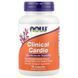 L-Карнитин +Коензим Q10, Поддержка сердца&nbsp;(Now Foods, Clinical Cardio), 90 капсул