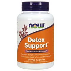 Детокс формула (Now Foods, Detox Support), 90 вегетарианских капсул