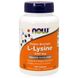 L-Лізин (Now Foods, L-Lysine), 1000 мг, 100 вегетаріанських таблеток