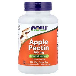 Яблучний пектин (Now Foods, Apple Pectin), 700 мг, 120 вегетаріанських капсул