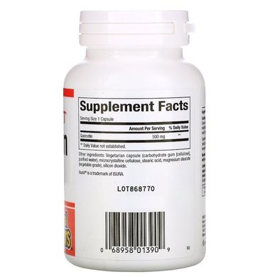 Кверцетин (Natural Factors, Quercetin), 500 мг, 60 вегетарианских капсул