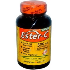 Естер С-500 (American Health, Ester C-500), 500 мг, 120 капсул