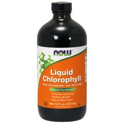 Хлорофіл Рідкий (Now Foods, Liquid Chlorophyll, Mint Flavor), 473 мл