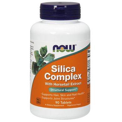 Кремнієвий комплекс (Now Foods, Silica Complex), 90 таблеток