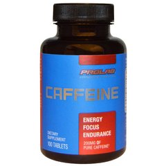 Кофеин (Caffeine), 200 мг, 100 таблеток