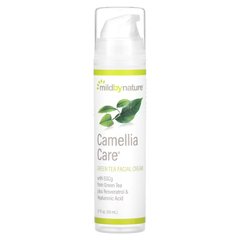 Крем для обличчя із зеленим чаєм та гіалуроновою кислотою, Mild By Nature, Camellia Care, EGCG Green Tea Skin Cream, 50 мл