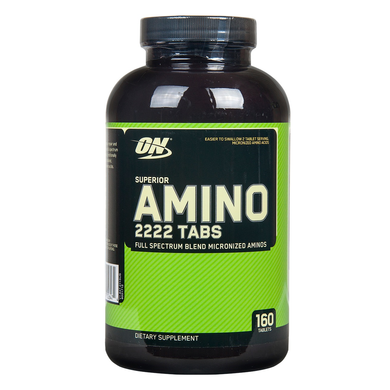 Амінокислоти Superior Amino 2222, 160 таблеток