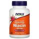 Ниацин без приливов жара (Now Foods, Flush-Free Niacin, Double Strength), 500 мг, 90 вегетарианских капсул