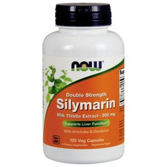 Силимарин (Now Foods, Silymarin), 300 мг, 100 вегетарианских капсул