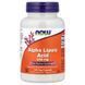 Альфа Ліпоєва Кислота (Now Foods, Alpha Lipoic Acid), 250 мг, 120 капсул