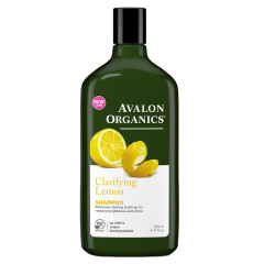 Шампунь, осветляющий лимон (Avalon Organics, Shampoo, Clarifying Lemon), 325 мл