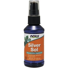 Коллоидное Серебро (Now Foods, Silver Sol), 118 мл