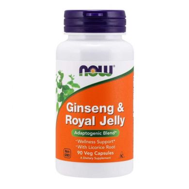 Now Foods, Ginseng & Royal Jelly, 90 Veg Capsules