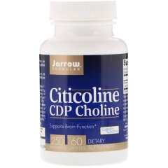 Цитиколин (Jarrow Formulas, Citicoline, CDP Choline), 250 мг, 60 капсул