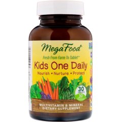 Дитячі полівітаміни (MegaFood, Kid's One Daily), 30 таблеток